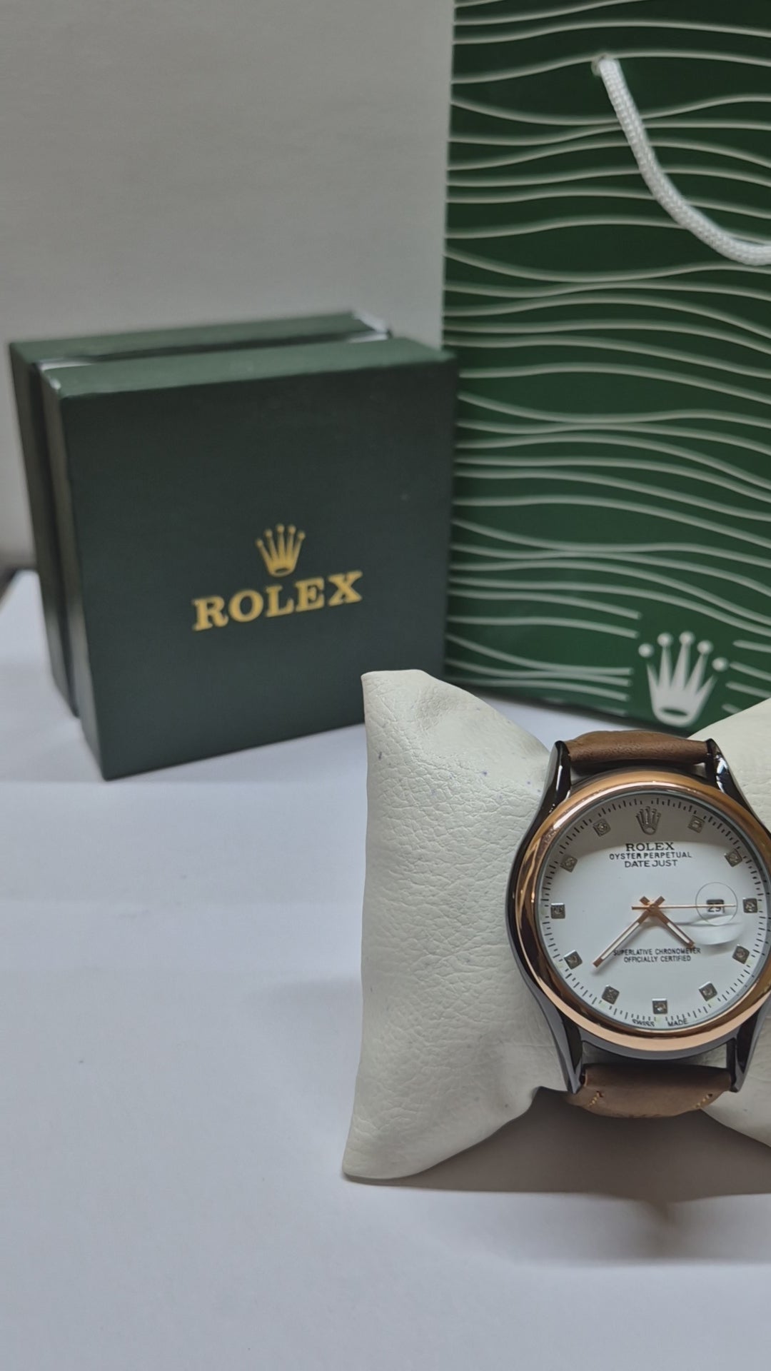 Rolex Leather
